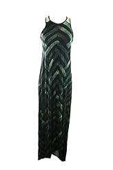Zig Zag Lace Sleeveless Viscose Maxi Dress 