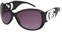 Oversized Frame Colored Letters and Temples Fashion Sunglasses - Close-out Sale !