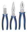 Westward 1UKP1 Plier Set, Ergo Grip, American Nose, 3 PC