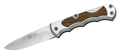 Nieto 215611 Taschenmesser, rostfrei, Aluminium-Heft, Olivenholz-Einlagen, Clip, Heftl&auml;nge Preisvergleich