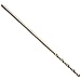 Precision Twist CO500 6 Cobalt Steel Extension Drill Bit, Gold Oxide Finish, Round Shank, Spiral Flute, 135 Degree Point Angle