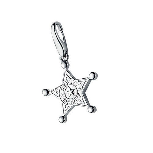 Giorgio Martello Damen Charm Silber Sheriff Stern 576-809819 Preisvergleich