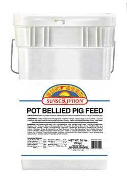 Pot Bellied Pig Food 20lb (tub)