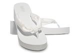 Isotoner ESNY Wedding Flip Flops with Satin Straps