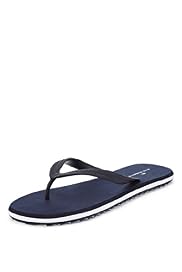 Blue Harbour Striped Flip Flops