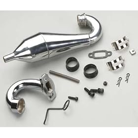 Alum Tuned Pipe w HD Steel Header: Baja 2.0, 5T,SS from Racing Pipes