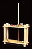 Northwoods Billiards Corner Cue Rack Pool Cue Corner Rack