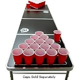 Portable Beer Pong Table - 8 ft - Black