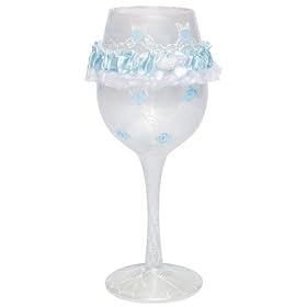 Lolita Something Blue Wine Glass GLS11-5590B