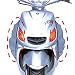 旭風防　GA－02 サイドバイザー≪グランドアクシス100≫(1個)