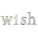 Wish Letters Set - Silver