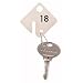 Master Lock 7117D Plastic Key Hangers, 20 Per Bag
