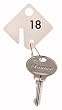 Master Lock 7117D Plastic Key Hangers, 20 Per Bag