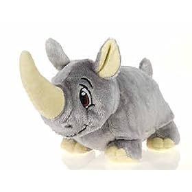 Fiesta Tales 4 Tomorrow Eco-Plush Animals 10 Maanika Rhino by Fiesta