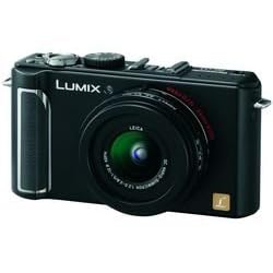 Panasonic DMCLX3 Digital Camera - Black (10MP, 2.5x Optical Zoom) 3.0 inch LCD