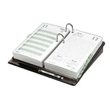Contemporary Desk Calendar With Base - January 2008