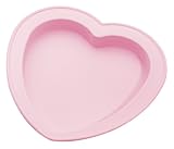 KitchenAid Cook for the Cure Heart-Shaped Silicone Cake Pan, Pink