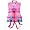 Lilght pink/bonnie blue/berry