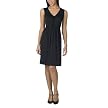 Mossimo&reg; Black: Twisted V-Neck Dress - Ebony