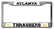Atlanta Thrashers Chrome License Plate Frame - SET OF 6 - Sports Merchandise