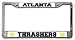 Atlanta Thrashers Chrome License Plate Frame - SET OF 6 - Sports Merchandise