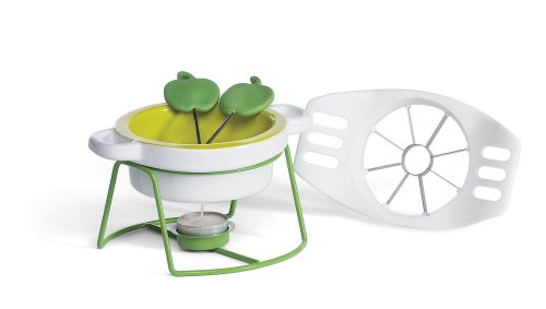 Trudeau Apple Dipper 6 Piece Fondue Set
