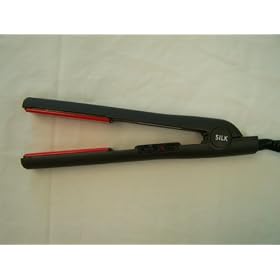 Farouk Biosilk Tourmaline Ceramic Flat Hair Iron, 1 Inch, Black