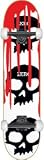 Zero 3 Skull Blood Cult White Complete Skateboard - 7.5 W/ Essential Trucks and Essential Wheels