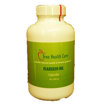 Flaxseed Oil 1000mg 90 Capsules - Potent Source 