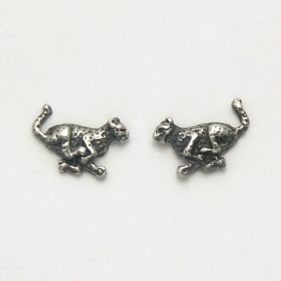 Tiny Cheetah Earrings