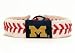Michigan Wolverines Classic Baseball Bracelet
