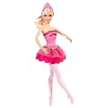 Barbie X8822 - Mu�eca bailarina con zapatos, color rosa