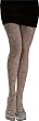 Adult White Scar Print Tights - Adult Std.