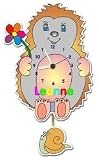 Review Vision Time  / Personalised Hedghog Pendulum Wall Clock