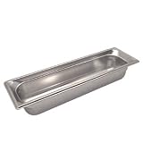PAN SP3 HALF LONG 4 DEEP, EA, 12-0497 VOLLRATH COMPANY STEAM TABLE PANS