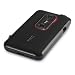 HTC EVO 3D GEL SKIN CASE / COVER BLACK PART OF THE QUBITS ACCESSORIES RANGE