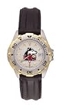 Northern Illinois Huskies All Star Ladies Black Leather Strap Watch