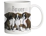 Boxer Puppies Ceramic Coffee Mug - 15 oz.