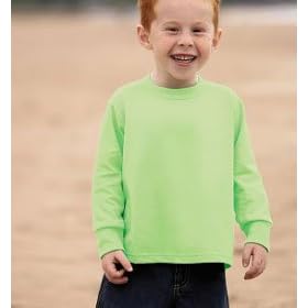 Toddler Boys' Cotton Tee Shirt in Solid Colors