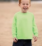Rabbit Skins Toddler Long Sleeve T-Shirt - Available in 14 Colors in Various Sizes