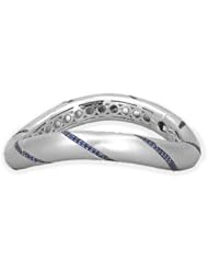 Effy Jewlery Balissima Sapphire Bangle in Sterling Silver, 3.09 TCW