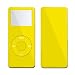 Solid State Yellow - Apple iPod nano 1G (1st Generation) 1GB/ 2GB/ 4GB Protector Skin Decals - Faceplates