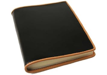 Cortona Black Handmade Italian Leather Journal (12cm x 17cm)