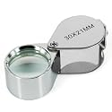 Jewelers Loupe 30 X 21mm Glass Magnifier Eye Lens