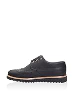 Deep Corner Zapatos derby (Negro)