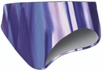 TS Swim Men's Swim Brief (Water Polo Cut) - Purple Stripe