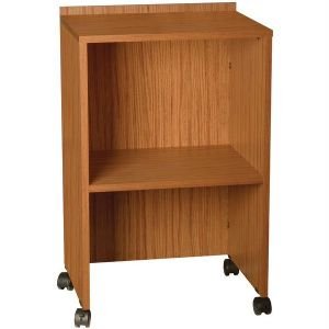 AMPLIVOX S260-WT MODULAR LECTERN BASE (WALNUT)