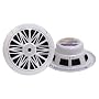 PYLE PLMR62 200 Watts 6.5-Inch 2 Way White Marine Speakers