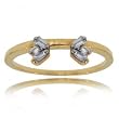 Ladies Diamond Engagement Ring Wrap in Yellow Gold