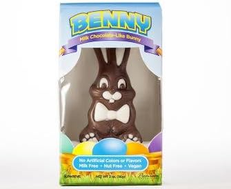 Benny The Milkless Bunny Rabbit, Milk Free, Nut Free Vegan Candy